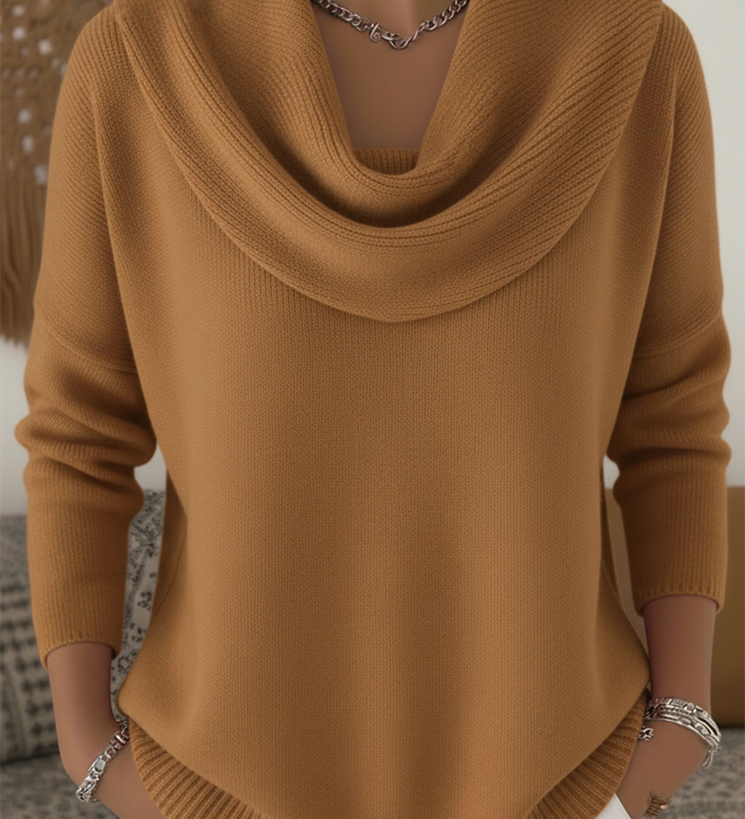 Heloise | Pullover with Shawl Collar