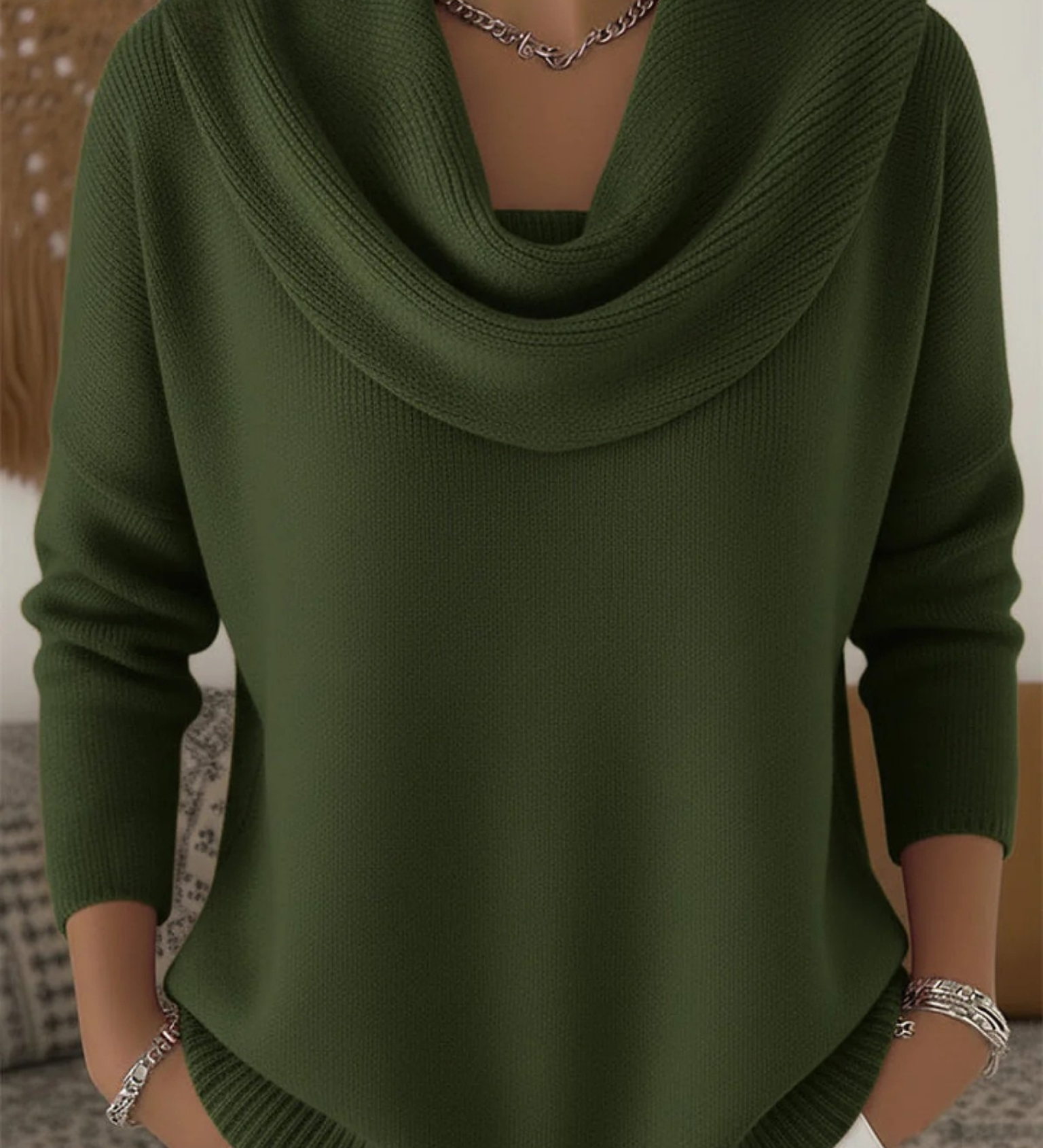 Heloise | Pullover with Shawl Collar