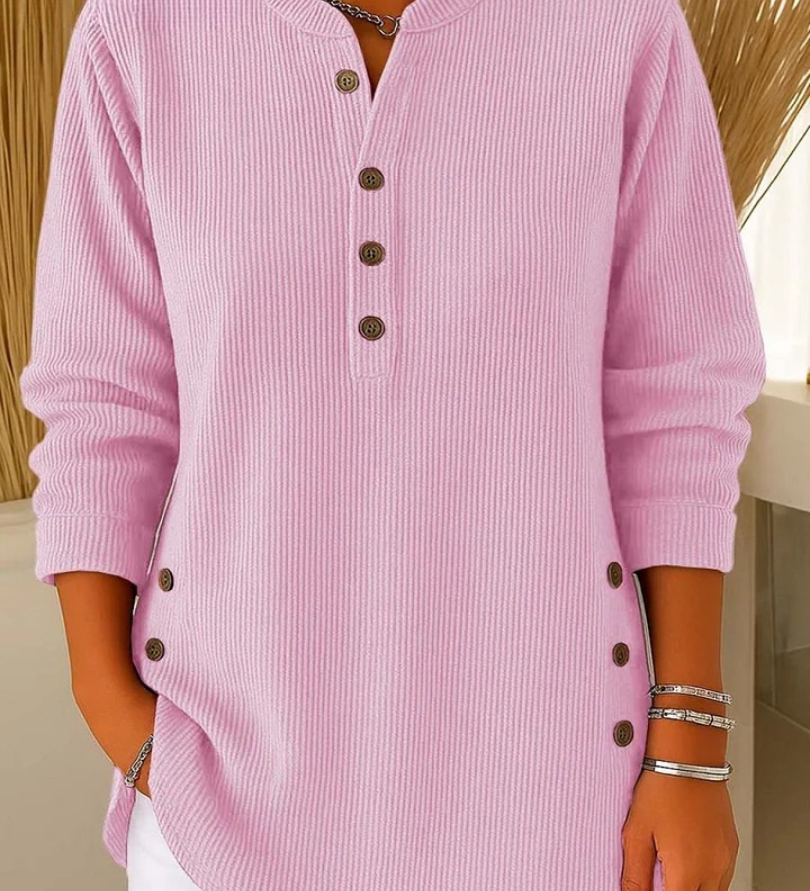Susan | Henley Button Tunic