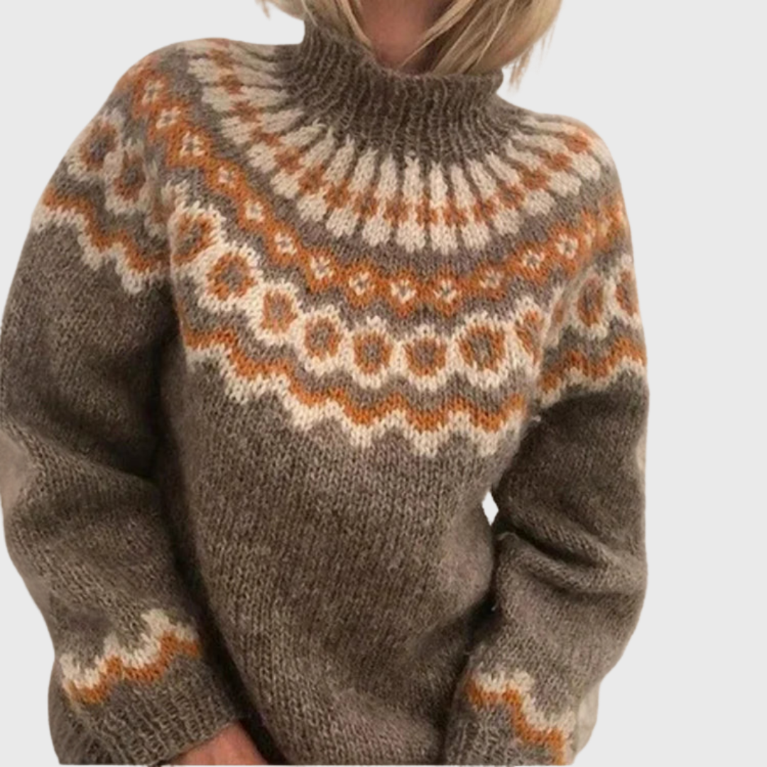 Lara | Cosy Sweater with High Neck