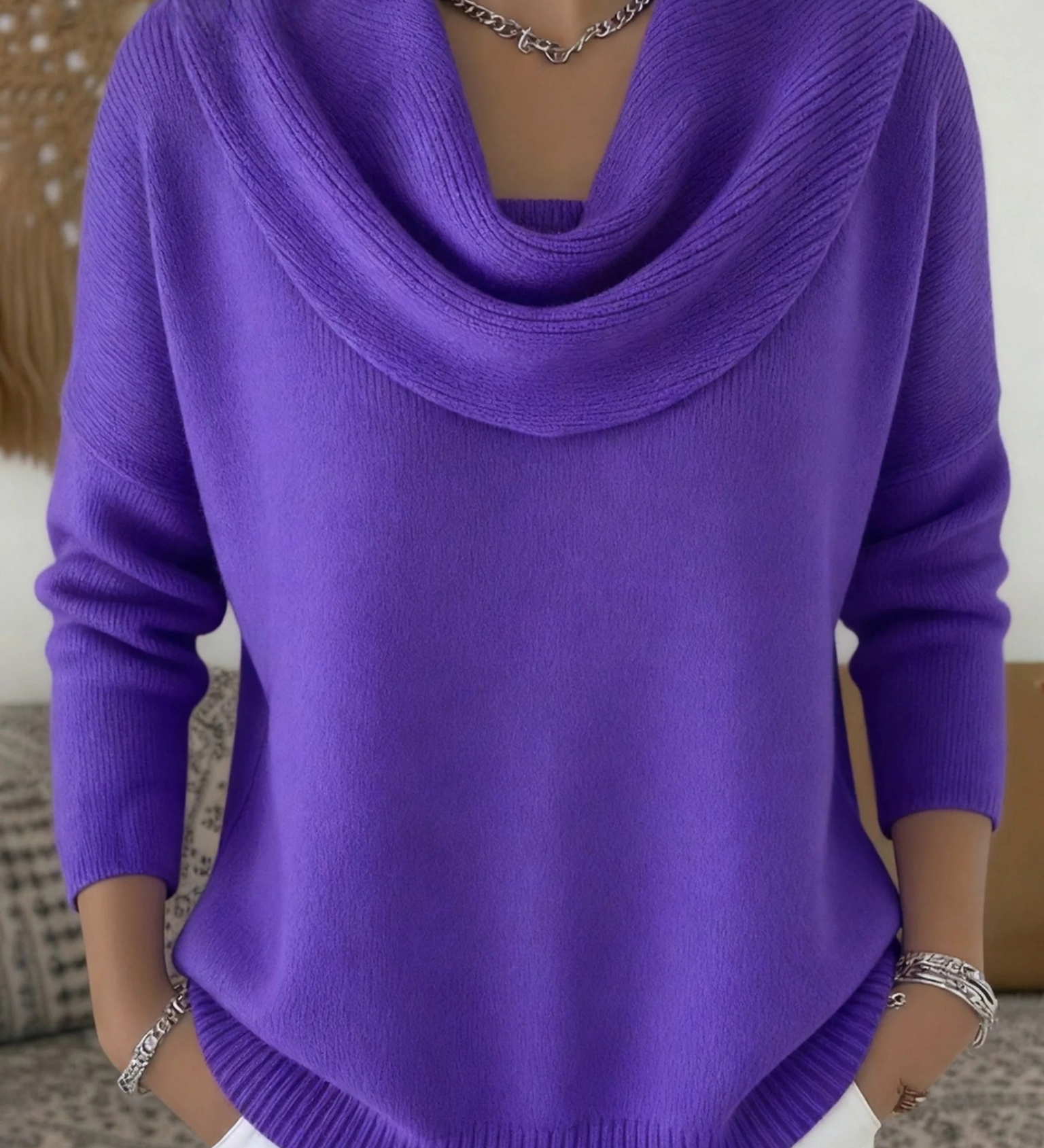 Heloise | Pullover with Shawl Collar