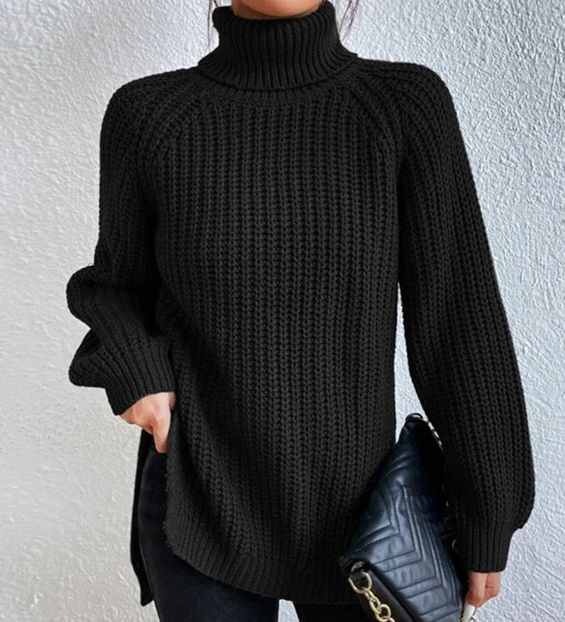 Pascale | Classic Ribbed Knit Sweater