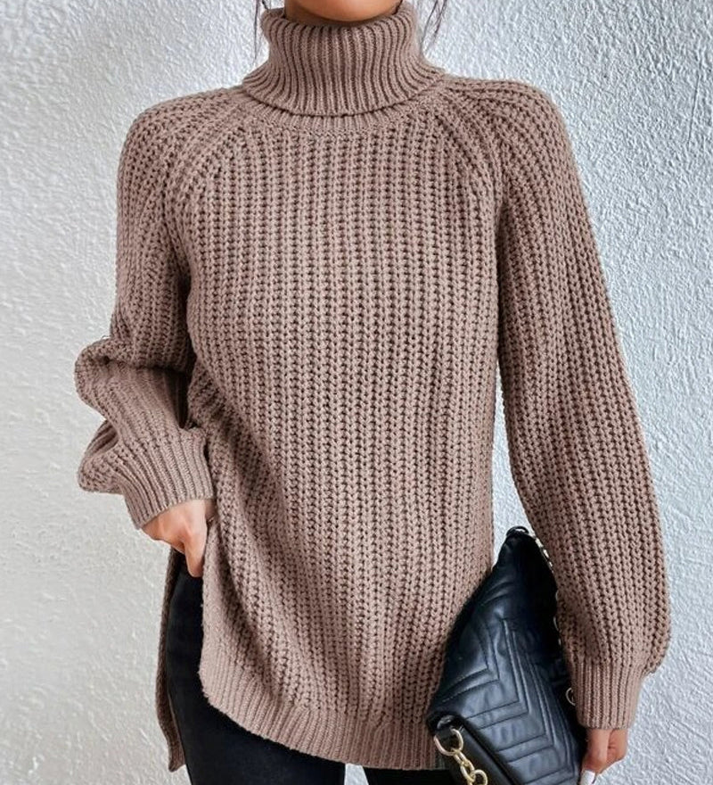 Pascale | Classic Ribbed Knit Sweater