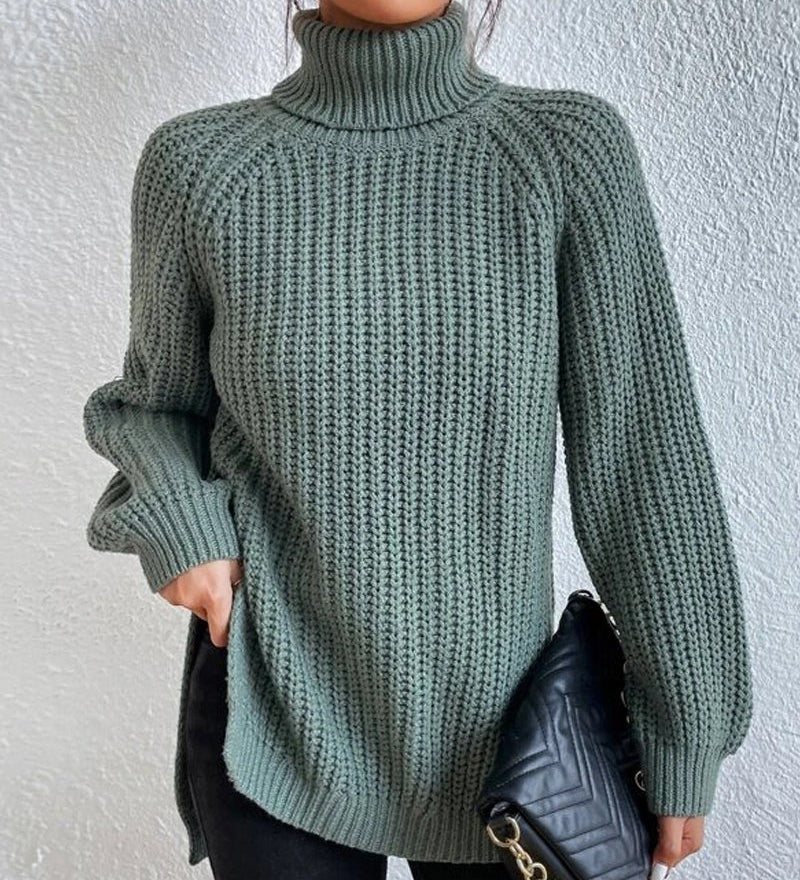Pascale | Classic Ribbed Knit Sweater