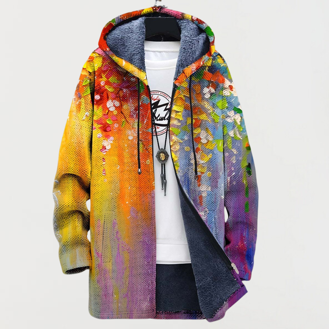 Katharina – Jacket with Abstract Art Elements