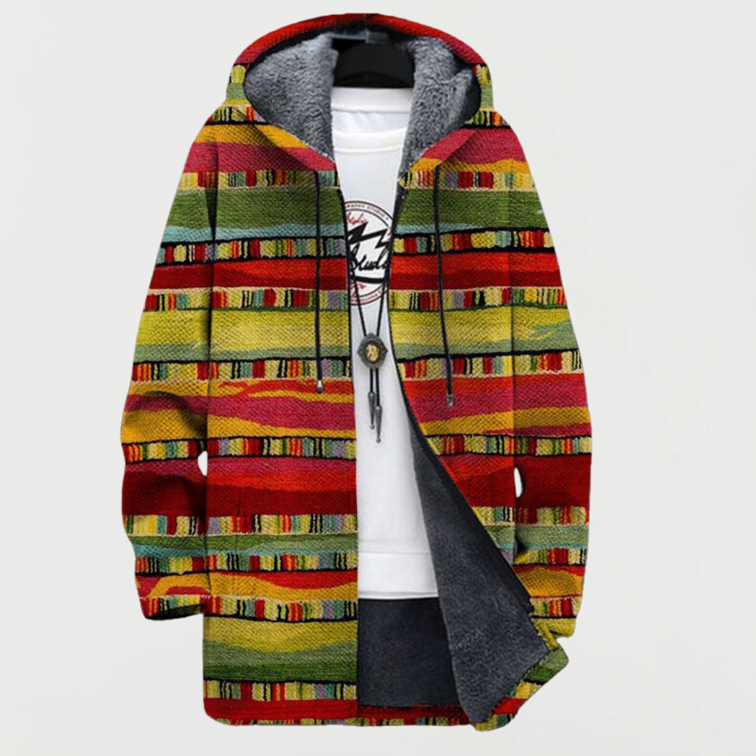 Lina – Jacket with Ethno Stripes