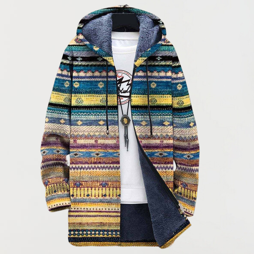 Helena – Jacket with with Tribal Pattern
