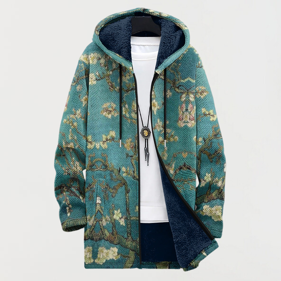 Julia – Jacket with Artistic Floral Pattern