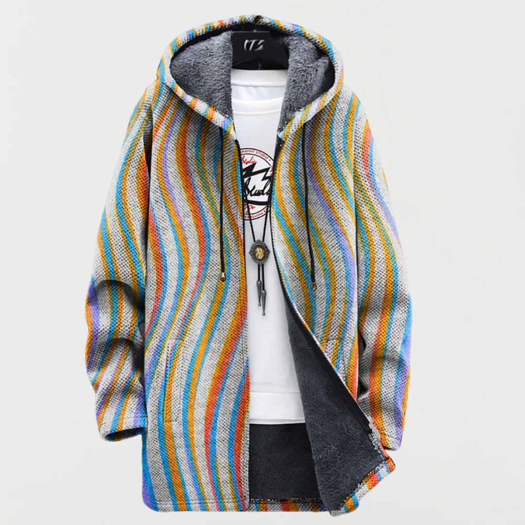 Frieda – Jacket with Wave Stripes