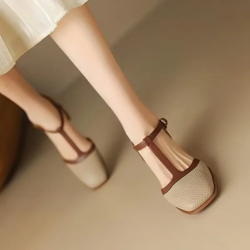 Helene – Elegant Ladies' Shoes with Mid-Height Heel
