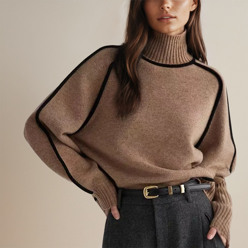 EMILIE I Roll Neck Jumper