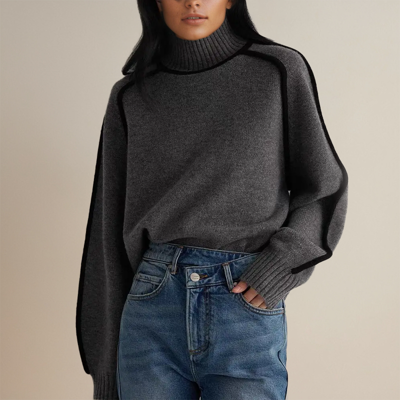 EMILIE I Roll Neck Jumper