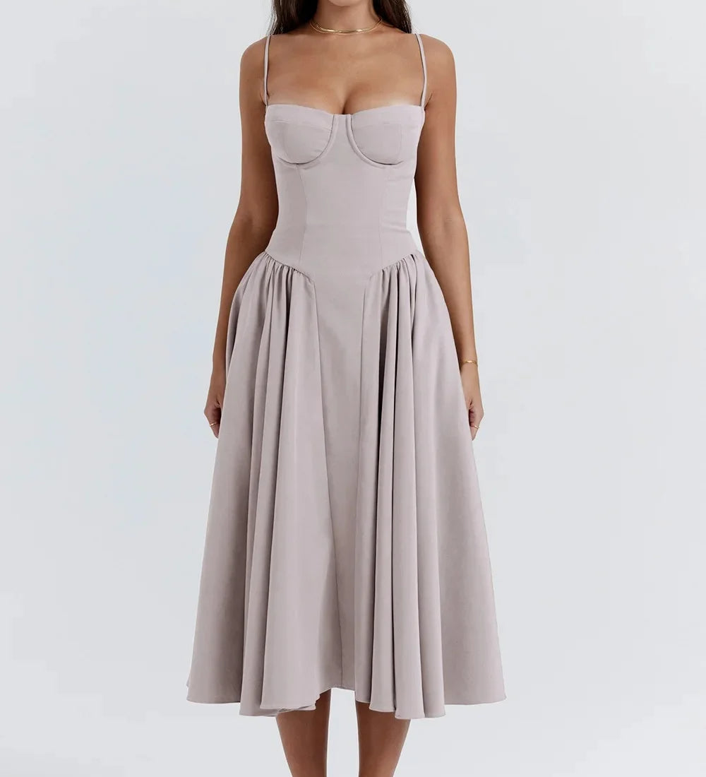 Women's Midi Dresses — CHARMONE