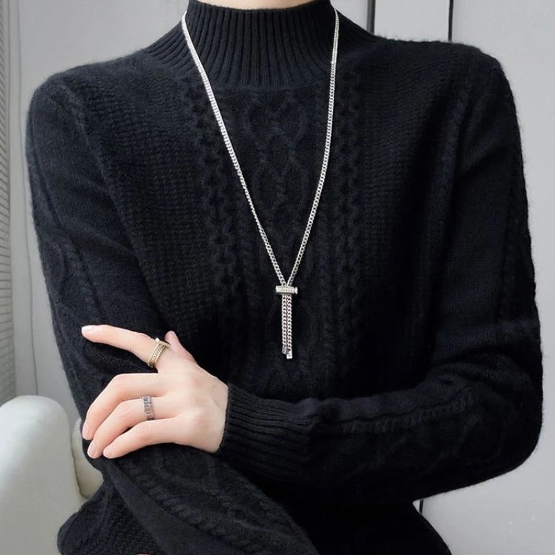 Fluffonia™| Roll Neck Jumper