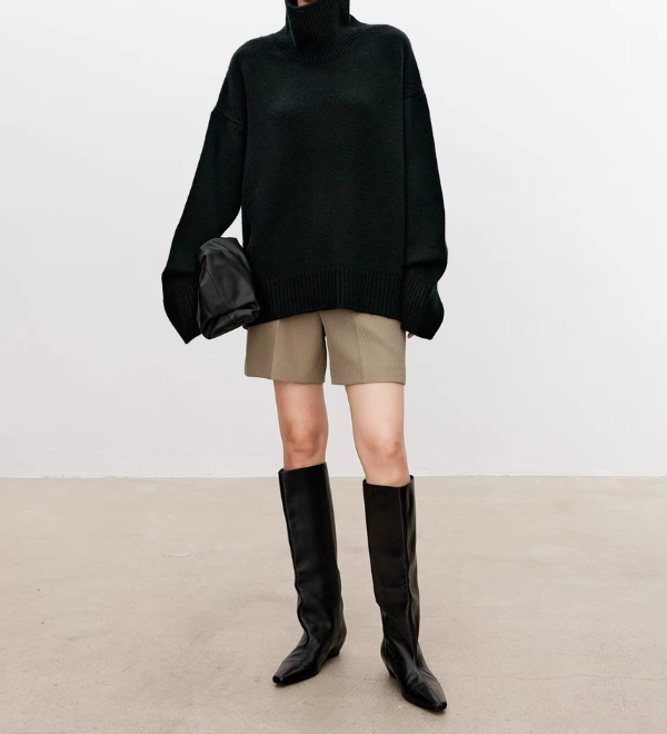 ELIANA I Jumper with Roll Neck